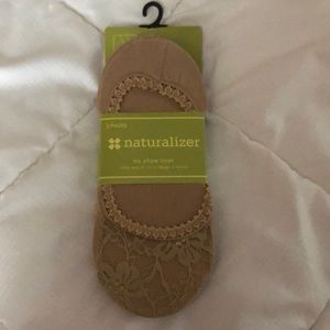 3 pairs Naturalizer no show liner for shoe size 6-10.5